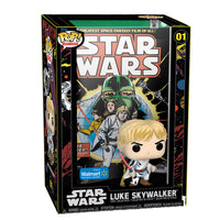 Funko Star Wars Comic Book Display Case and Luke Skywalker Pop! Bobblehead Limited Edition Exclusive