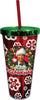 Spoontiques Christmas Vacation Clark Griswold - Merry Clarkmas Foil Cup with Straw