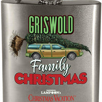 Spoontiques National Lampoon's Christmas Vacation Hip Flask Silver, 7 ounces