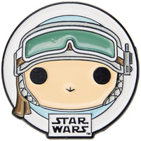 Funko Pop! Star Wars: Hoth Luke Skywalker with Pin, Multicolor, 4 inches