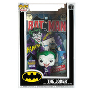 Funko Batman Comic Book Display Case and The Joker Pop! Vinyl Limited Edition 2022 Winter Convention Exclusive