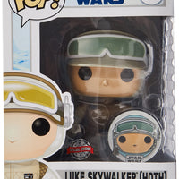Funko Pop! Star Wars: Hoth Luke Skywalker with Pin, Multicolor, 4 inches
